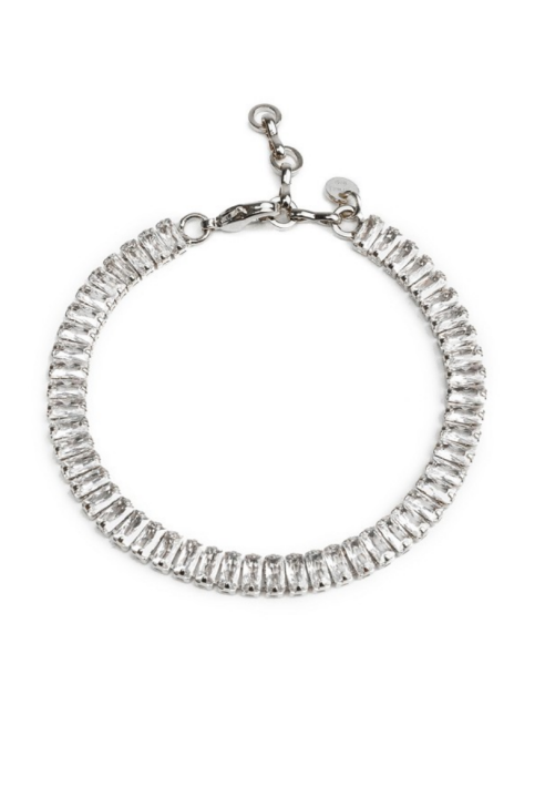 Abrazi Baguette Bracelet Silver ()