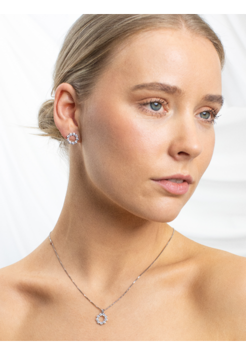 Abrazi Earrings Callie Silver