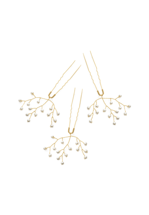 Abrazi hairpins Emma gold