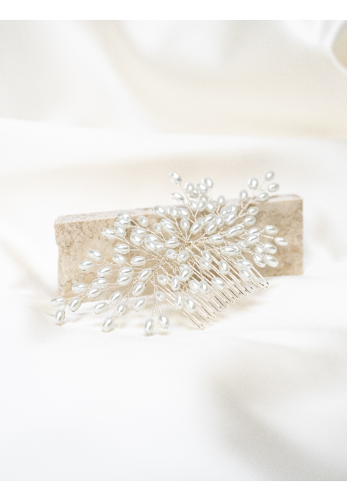 Abrazi Theresa Hair Comb Silver