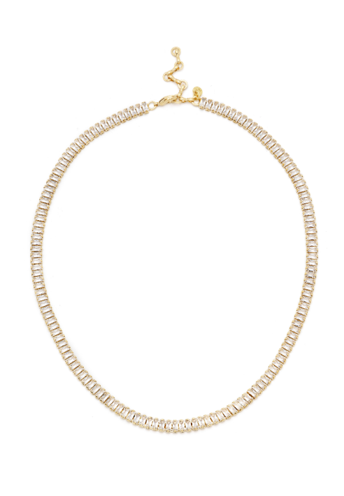 Abrazi Baguette Necklace Gold