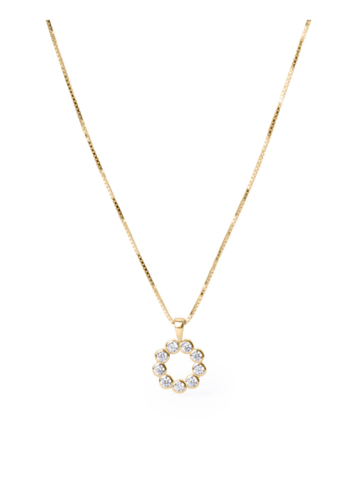 Abrazi Callie Necklace Gold 42cm ()