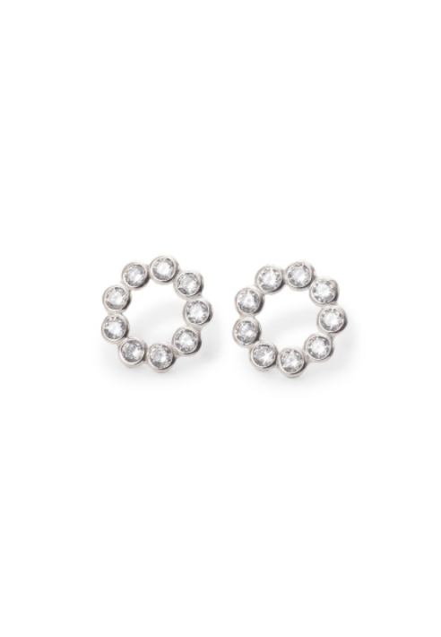 Abrazi Earrings Callie Silver ()