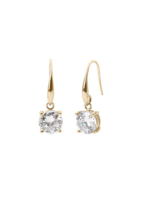 Abrazi Earrings O3-RNDH-Gold ()