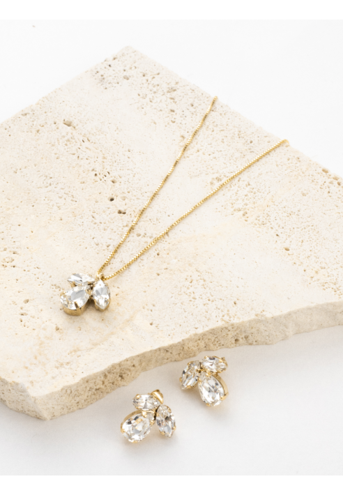 Abrazi Necklace K1S-NV2-Gold-42cm