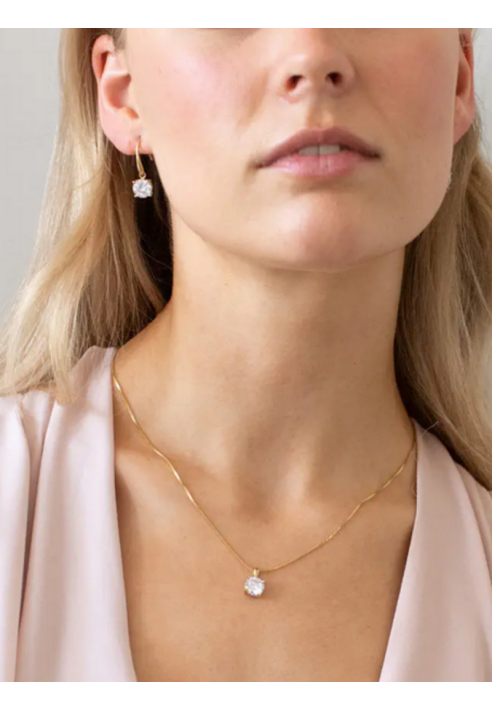 Abrazi Earrings O3-RNDH-Rose