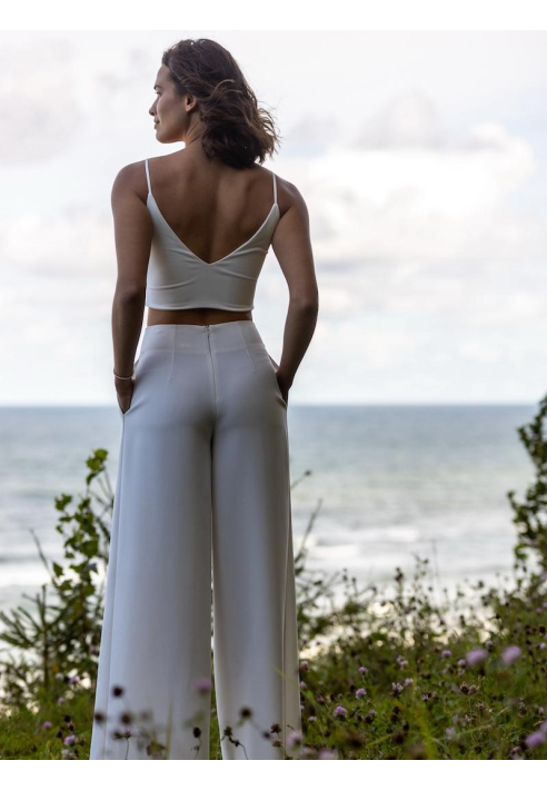 Novias Esmeralda Top Ivory