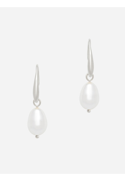 Abrazi Earrings Julie Pearl Silver