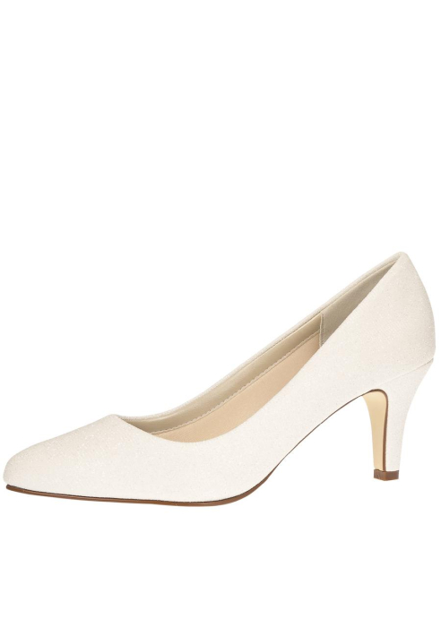 Rainbow Club Brooke Off-White Bridal Shoes ()