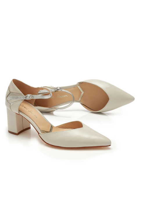 Rachel Simpson Charlie Wedding Shoes Ivory