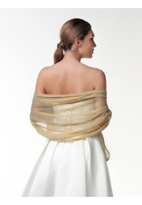 Poirier S143 Scarf Gold