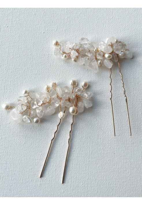 Sally Jane Bridal Ilse Hairpins Gold