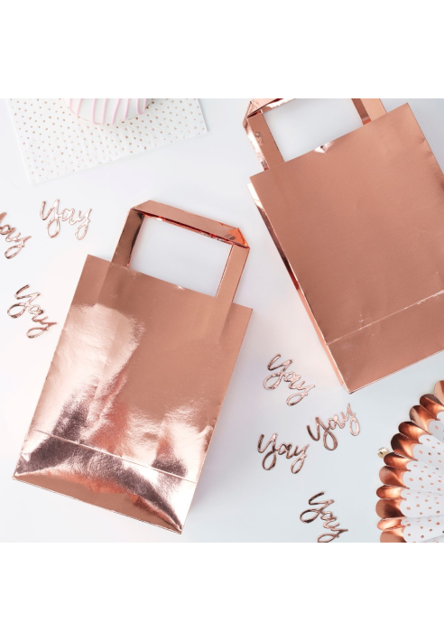 Ginger Ray PM-365 Pick & Mix Rose Gold Party Bags