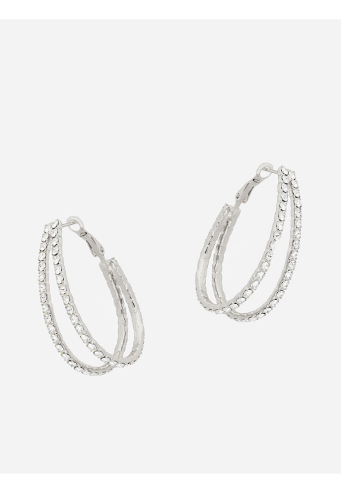 Abrazi Earrings Marilyn Silver-M ()