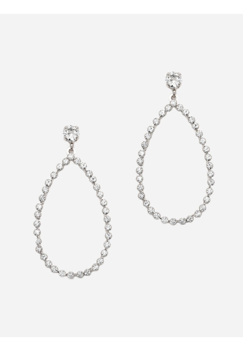Abrazi Earrings Nina Swarovski Silver ()