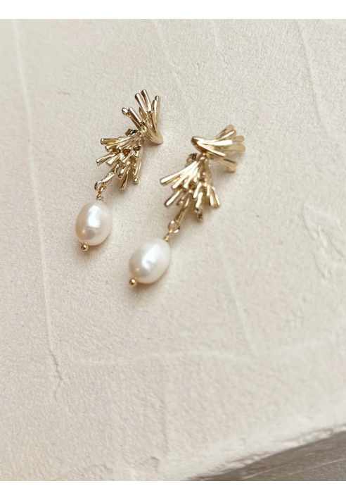 Lizeron Cassandre Earrings Gold