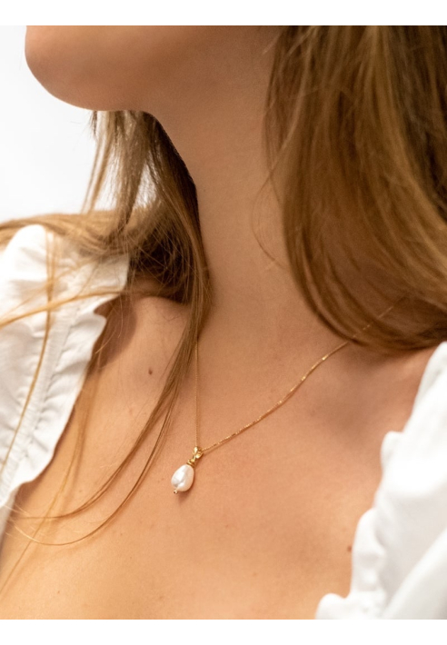 Abrazi Julie Necklace Gold-S ()