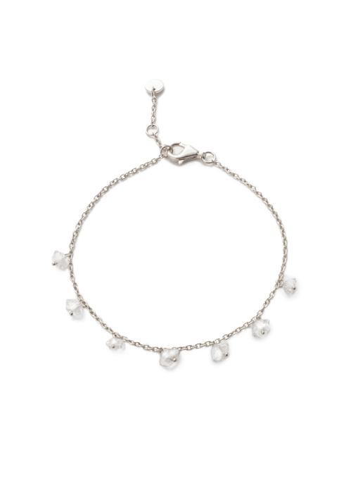 Abrazi Herkimer Bracelet Silver ()