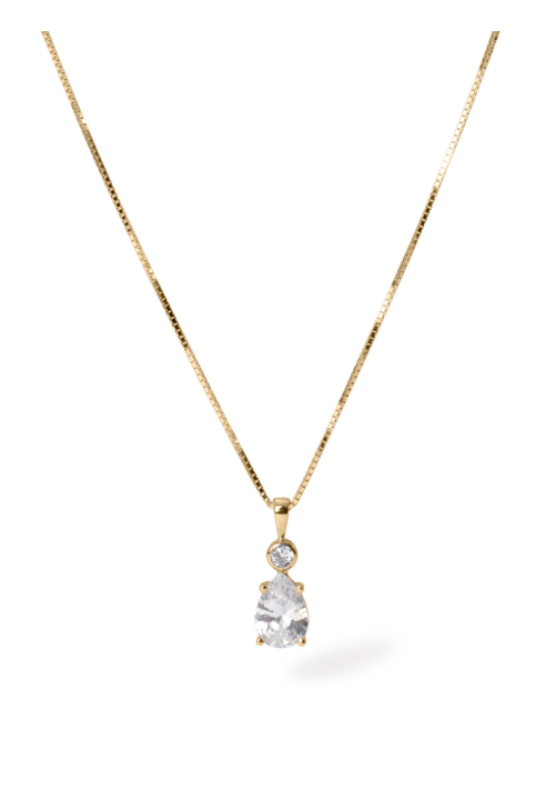 Abrazi Soraya Necklace Gold 42cm ()
