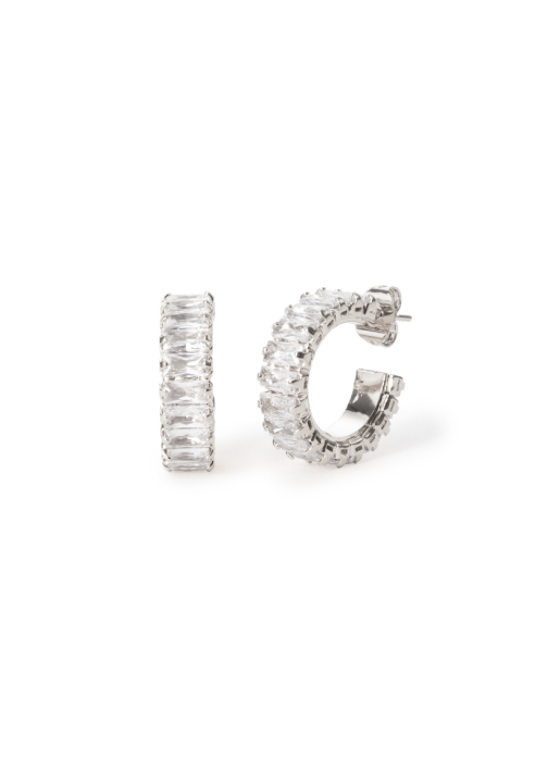 Abrazi Earrings  Lauren Silver ()