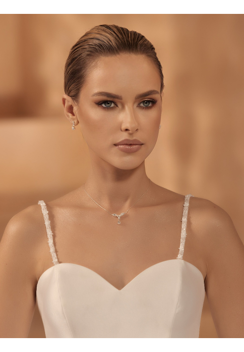 Bianco Evento 16700 Tulle Straps