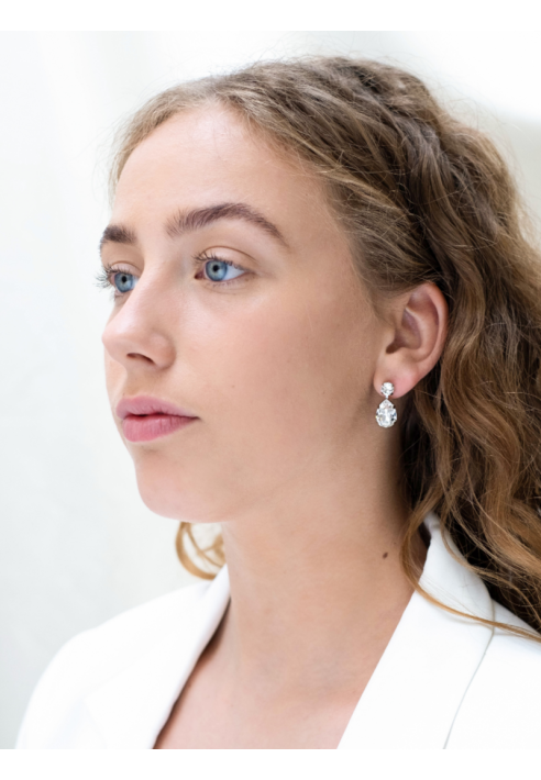 Abrazi Earrings Maddie Silver
