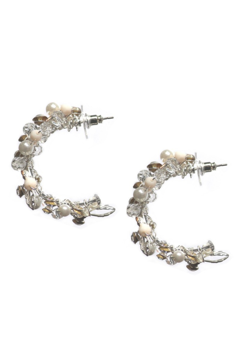 Poirier NC-1340 Earrings Silver