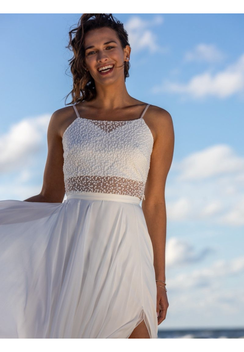 Novias Emily Lace Bolero Top ()