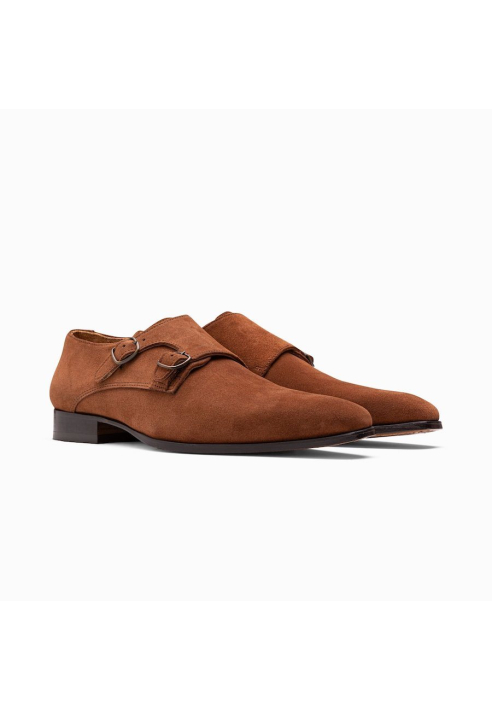 Paulo Bellini Ugento Mens Wedding Shoes Suede Cognac