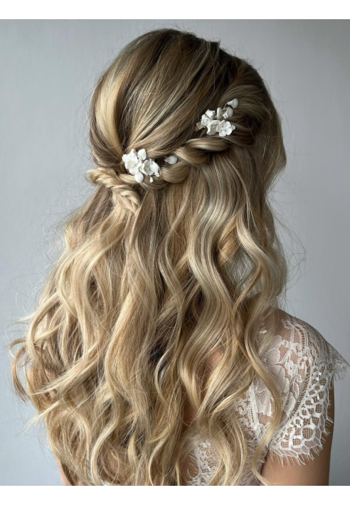 Sally Jane Bridal Vanessa Hairclips Gold ()