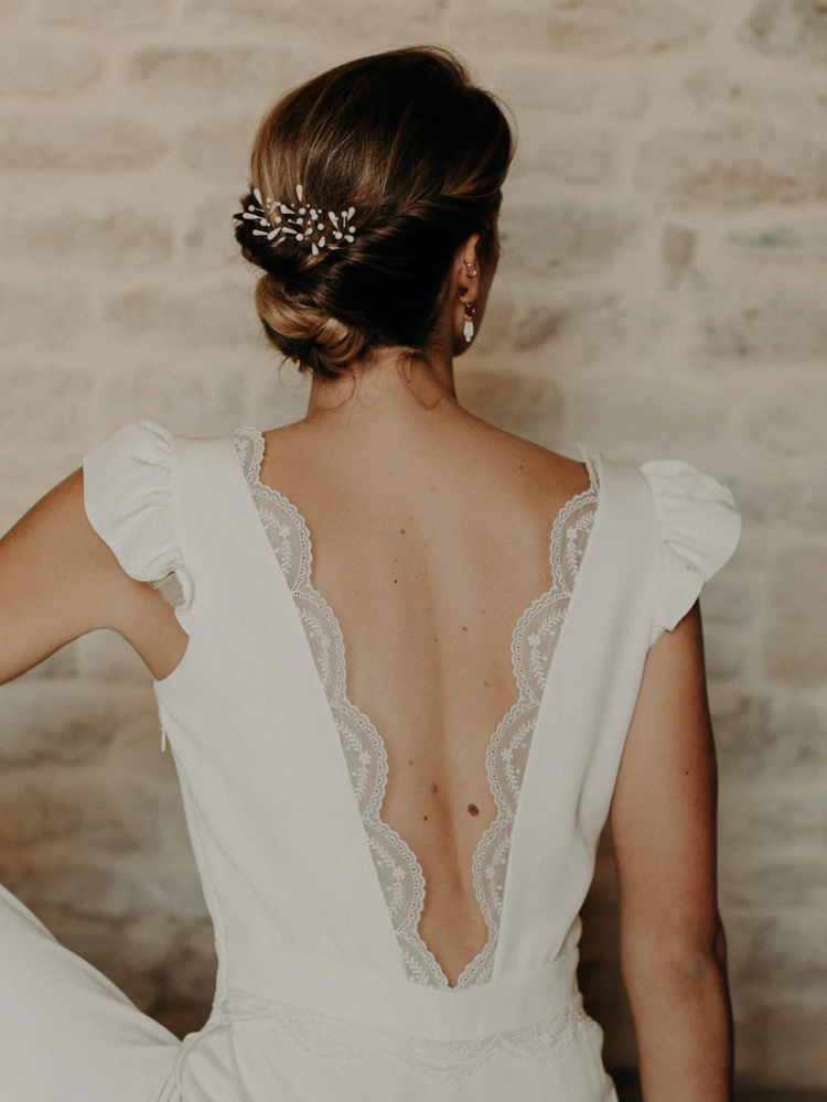 Lizeron Elise Hair pins White main product photo