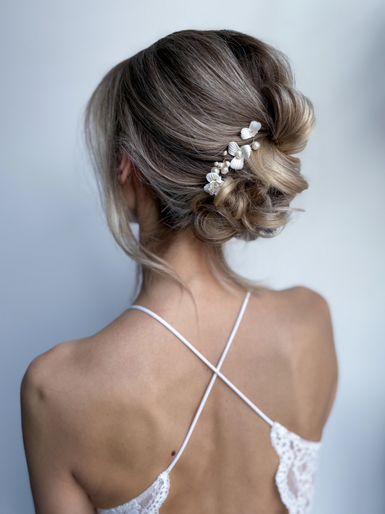 Sally Jane Bridal Senna Hairpins Gold main product photo