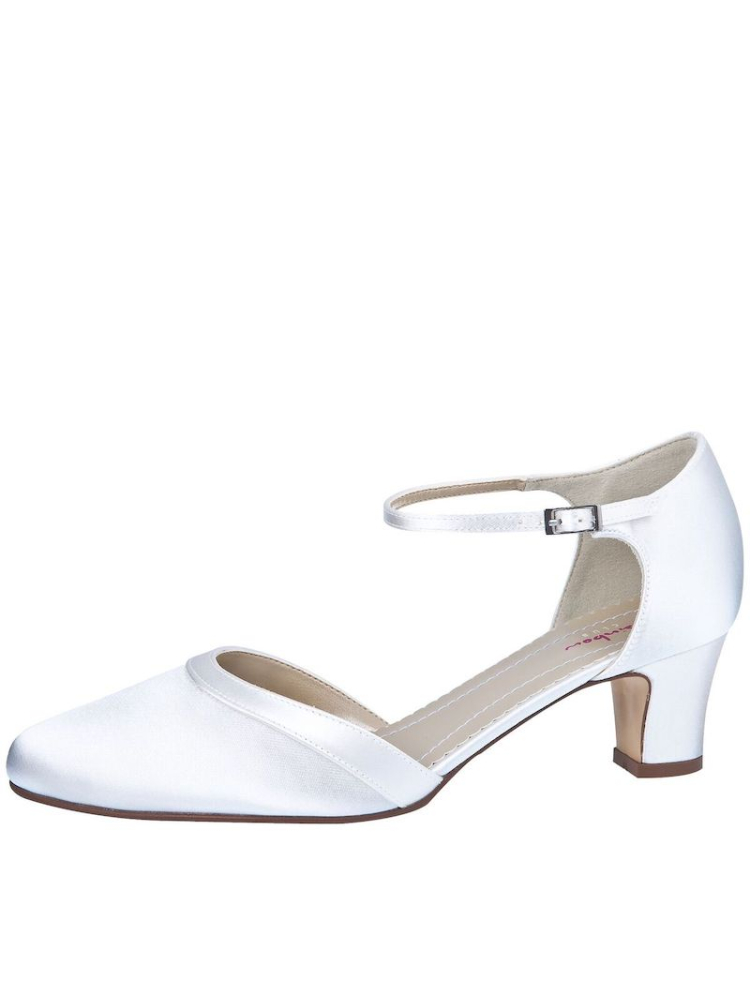 Rainbow Club Anika White Bridal Shoes main product photo