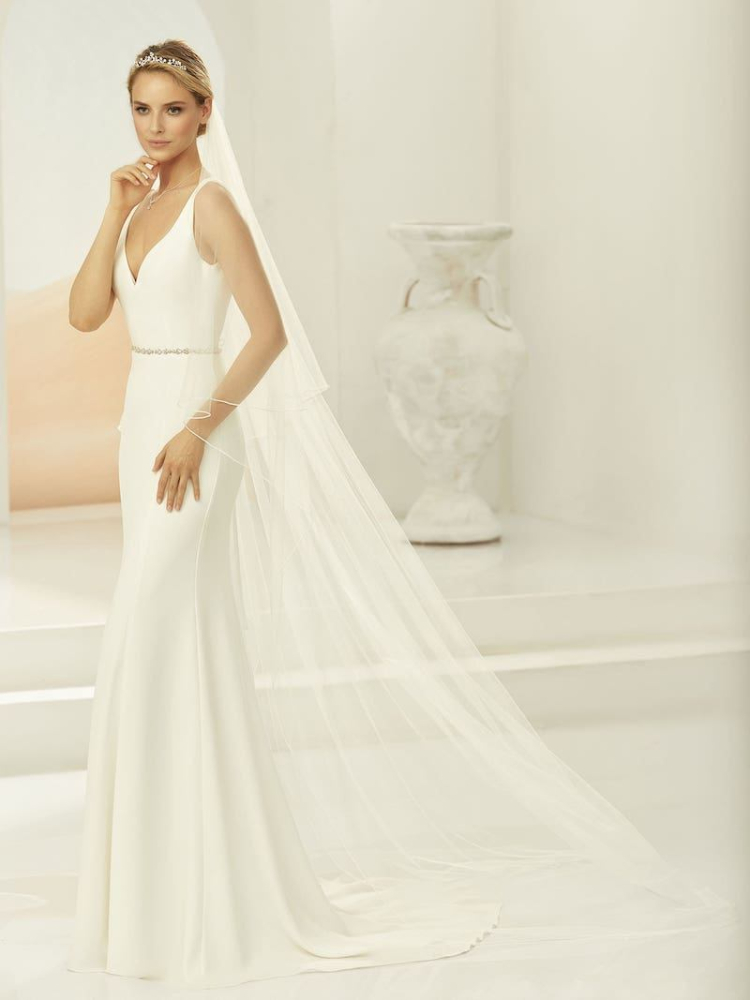Bianco Evento S396 Veil - 220/80 cm main product photo