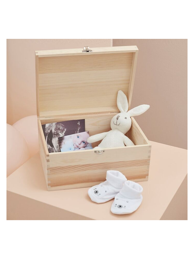 Ginger Ray BL-118 Floral Baby Shower Memory Box main product photo
