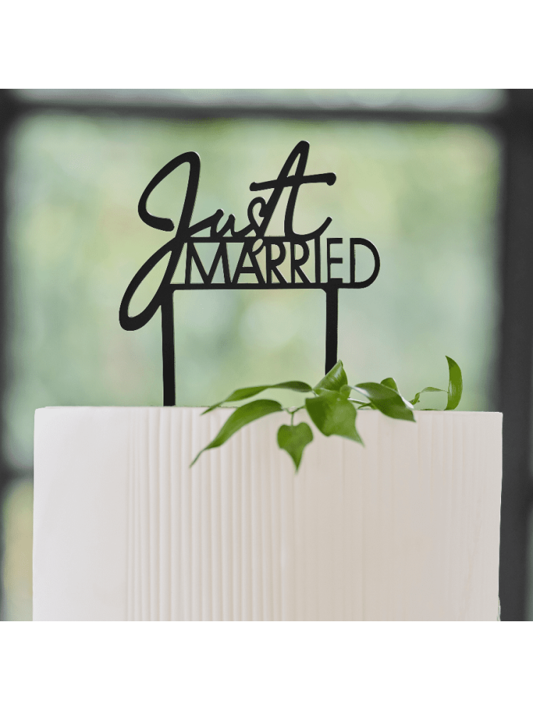 Ginger Ray BW-425 Wedding Cake Topper main product photo