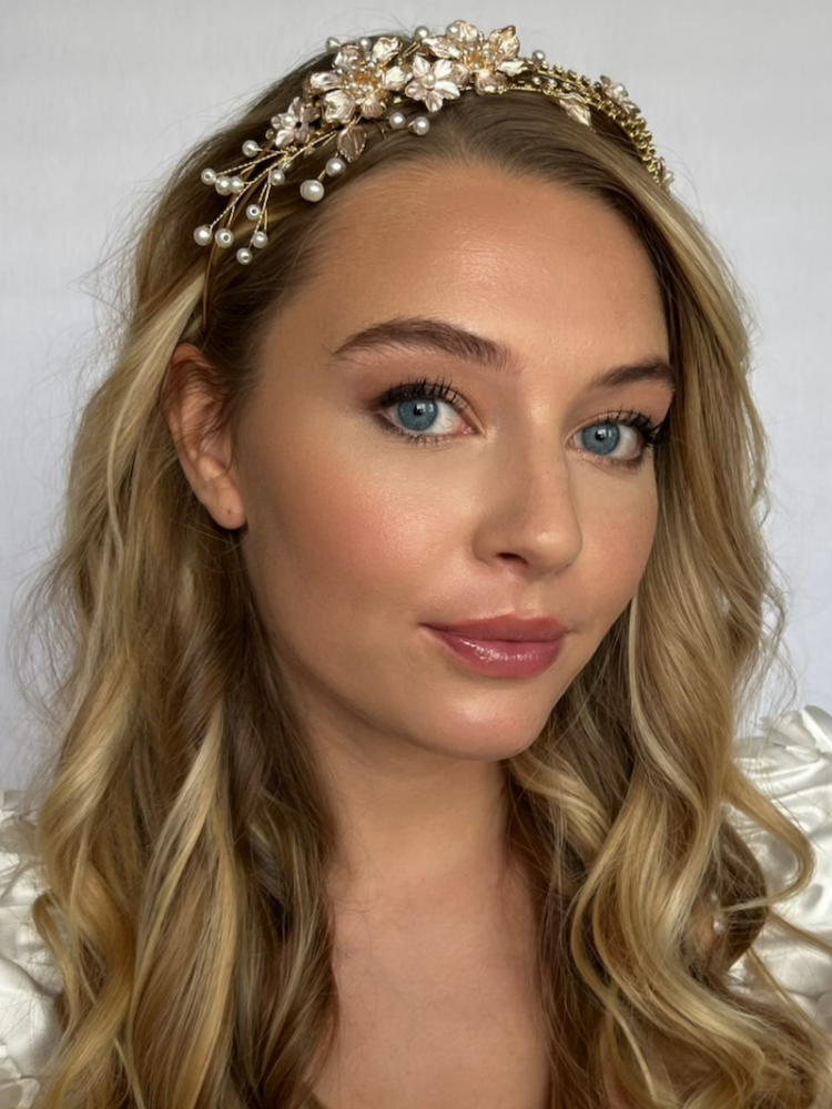 Sally Jane Bridal Hestia Tiara Rose main product photo