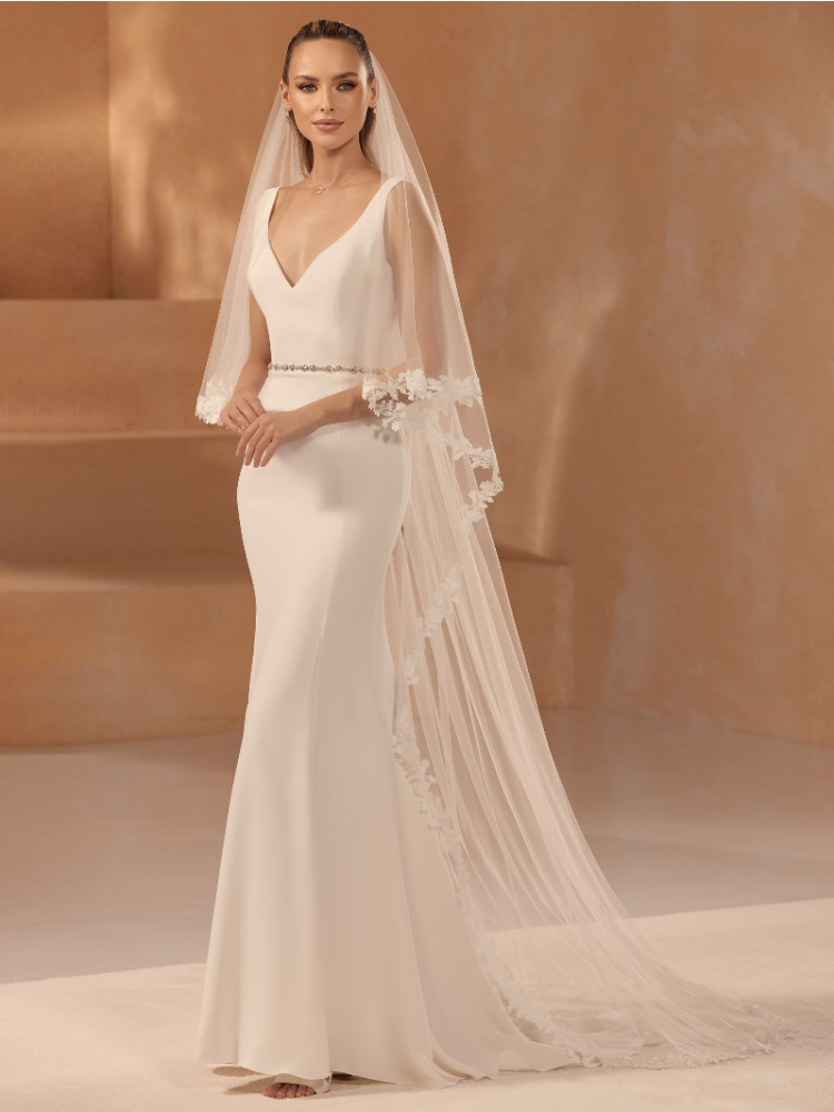 Bianco Evento S455 Veil - 220/80 cm main product photo