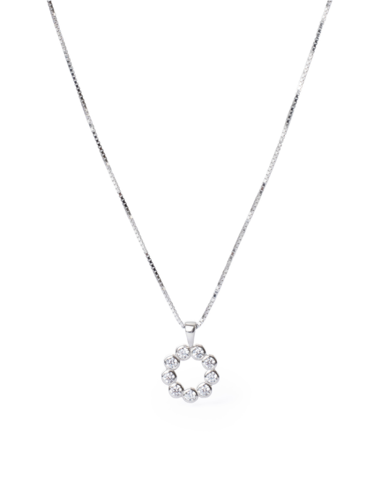 Abrazi Callie Necklace Silver 42cm main product photo