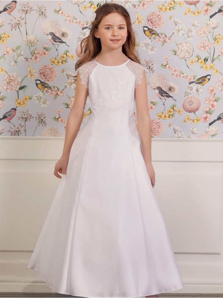 LILLY 08-1107-WH Communion Dress main product photo