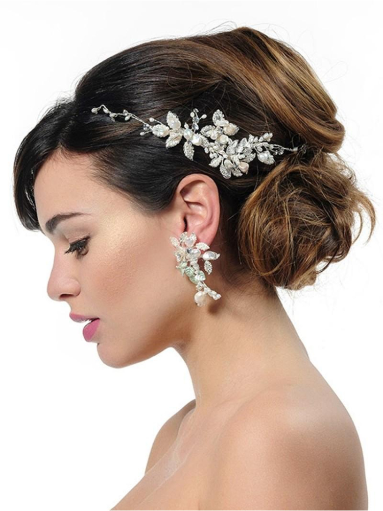 Poirier BB-8580 Hair Vine Silver main product photo