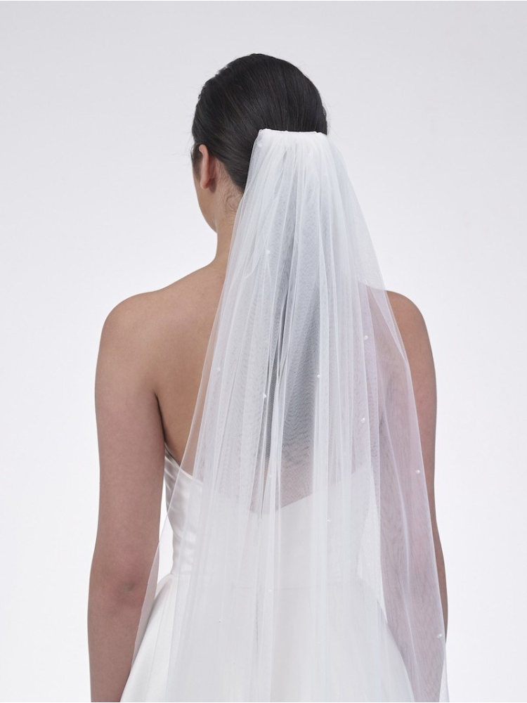 Poirier S48-210-1-Ivory Veil - 210 cm main product photo