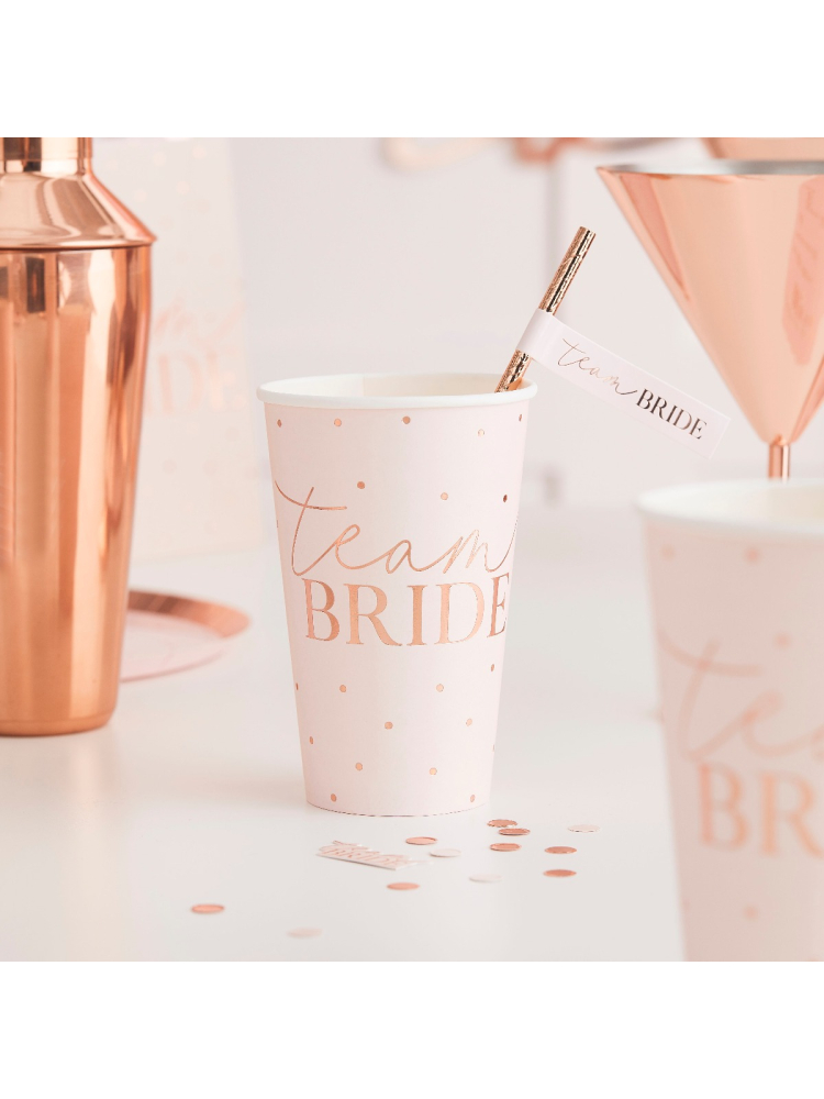 Ginger Ray HN-802 Blush Hen Cups main product photo