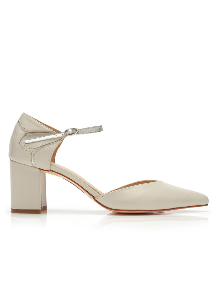 Rachel Simpson Charlie Wedding Shoes Ivory main product photo
