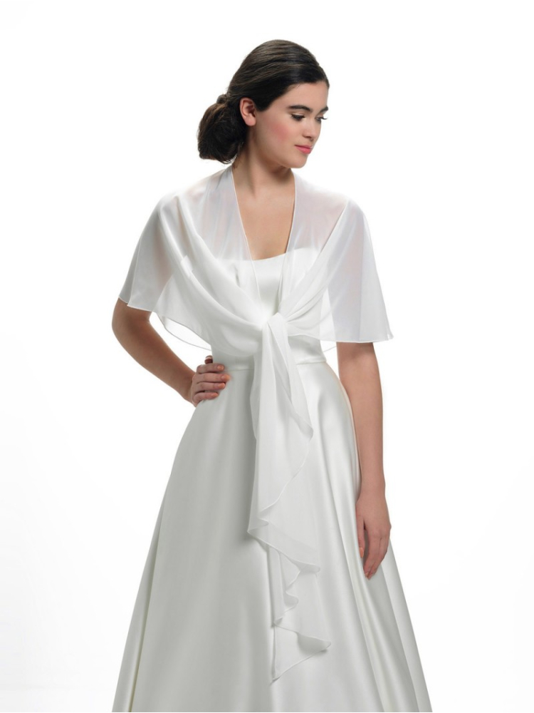 Poirier S153 Chiffon Stole main product photo