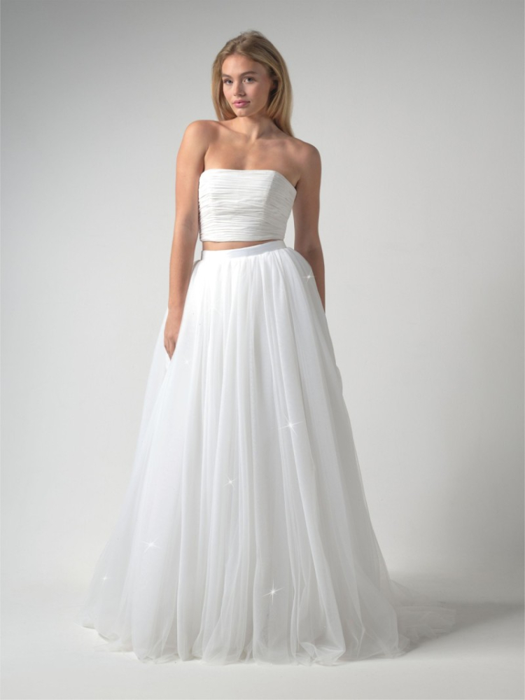 Poirier S451-250 Skirt with AB crystals main product photo