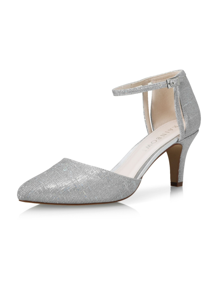 Rainbow Club Sarina Silver Bridal Shoes main product photo