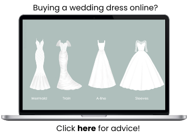 tips buying an online wedding dress