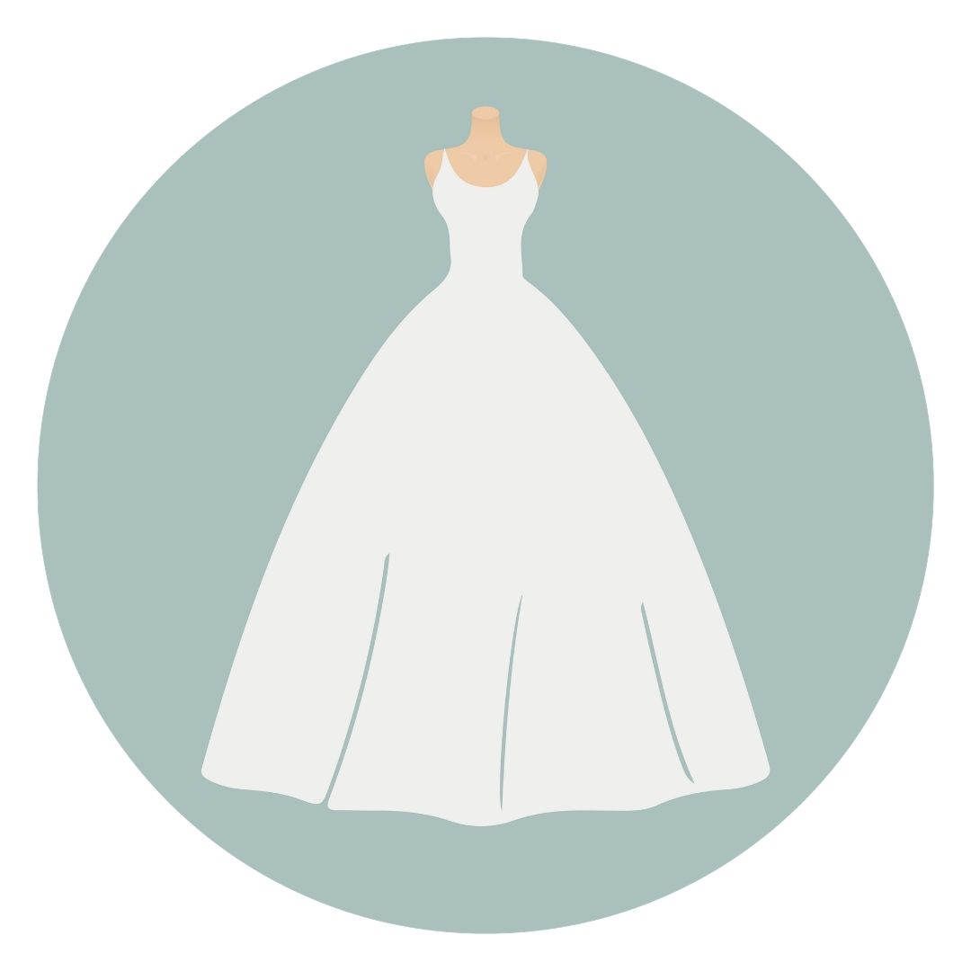Petticoat for a princess wedding dress