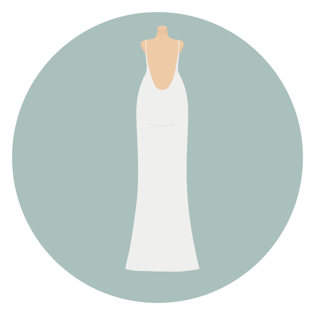 Bridal lingerie for backless wedding dress